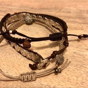 Stella & Dot Jewelry - Stella & Dot Stacking Blacelets (Set of 3) Stella & Dot Jewelry - Stella & Dot Stacking Blacelets (Set of 3)